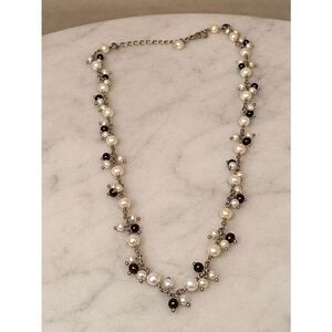 925 Sterling Silver Freshwater Pearl Necklace 19” Adjustable